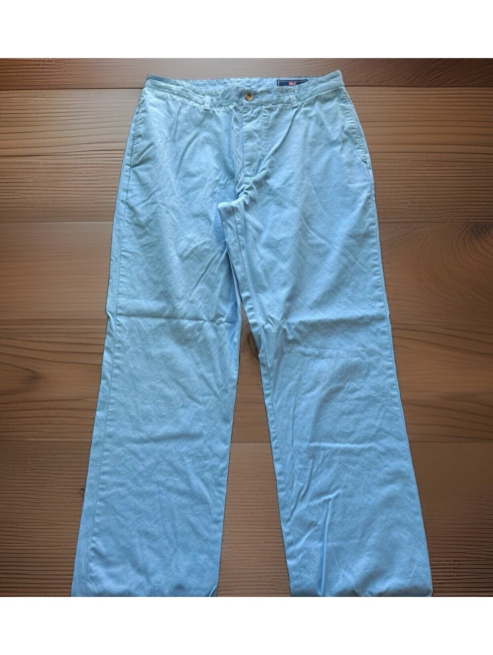 Vineyard Vines Club Pant Mens 34x32 Light Blue 100% Cotton Preppy Chino